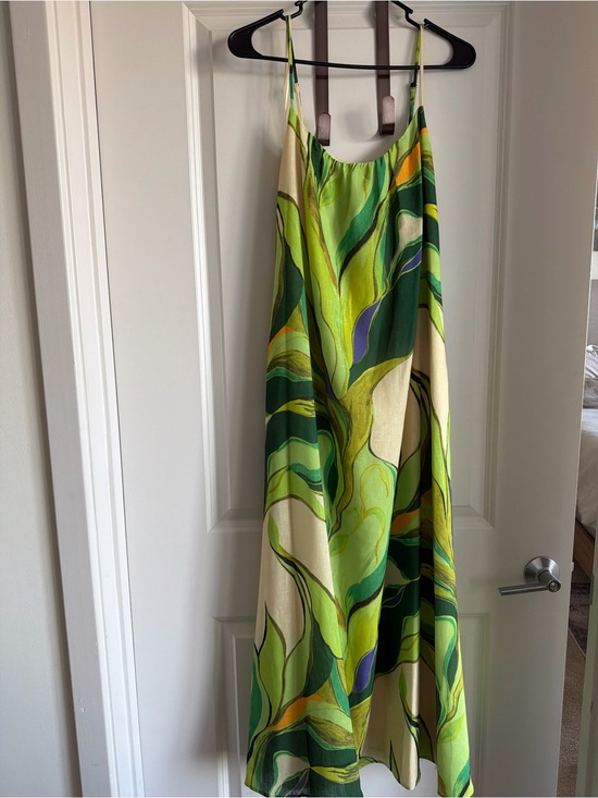 Sam Edelman Dresses & Skirts - Sam Edelman Green Multi-Print Maxi Dress